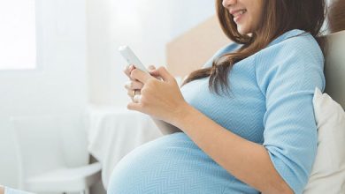بارداری 390x220 - عوارض استفاده از موبایل در دوران بارداری!