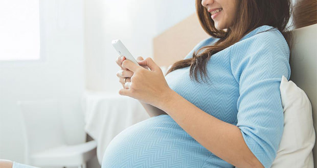 بارداری - عوارض استفاده از موبایل در دوران بارداری!