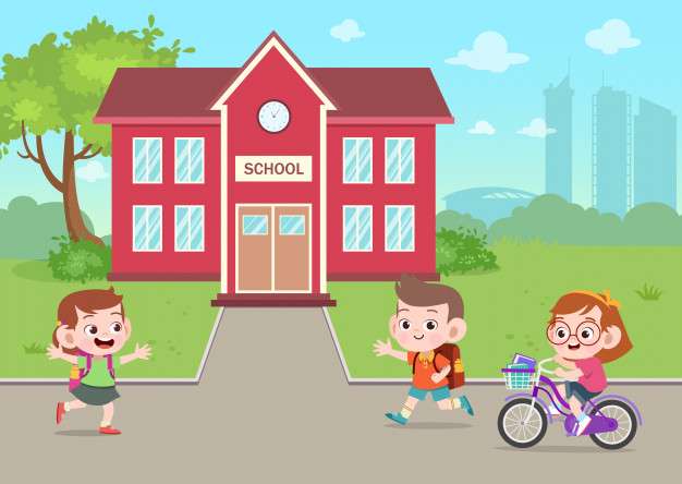 kids go school vector illustration 97632 360 - والدین کلاس اولی‌ها بخوانند؛ 16 راهکار برای ایجاد علاقه به مدرسه