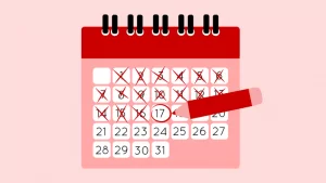 Calendar New 800x 300x169 - از دست دادن چه میزان خون در عادت ماهانه عادی است؟