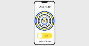 ابزار قبله‌یاب آنلاین در سایت onlinecompass.net
