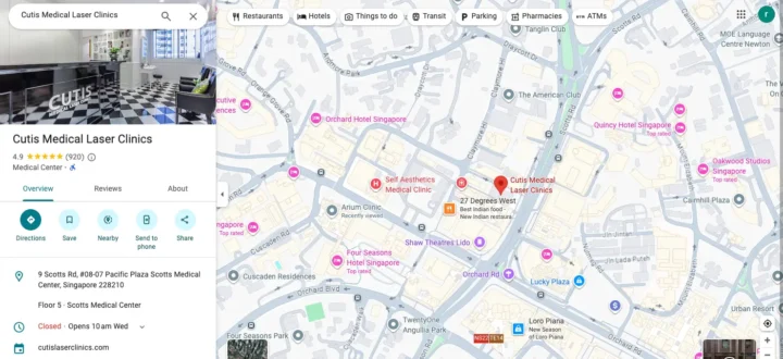 کلینیک کاتیس (سنگاپور)