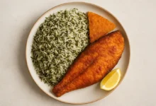 سبزی پلو با ماهی