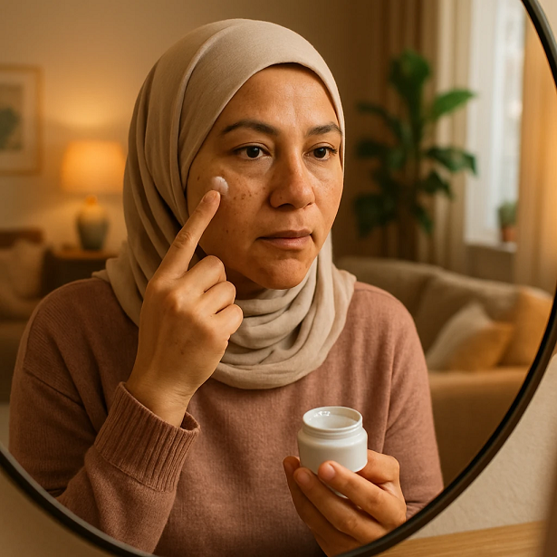 پماد زینک اکساید برای لک صورت