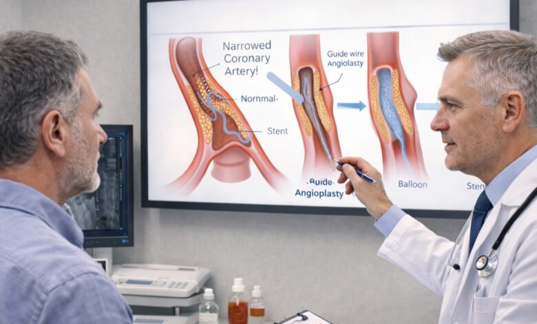 انتخاب روش درمان عروق کرونر