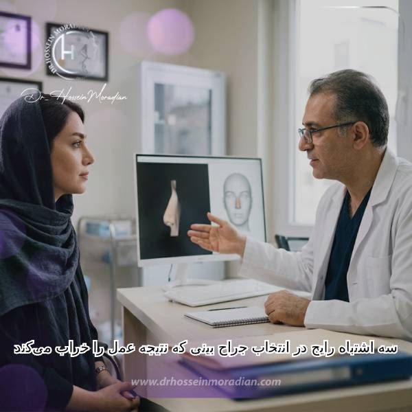 انتخاب جراح بینی