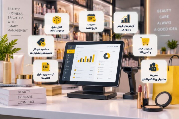 نرم افزار حسابداری لوازم آرایشی بهداشتی چه مشکلی را حل می‌کند؟